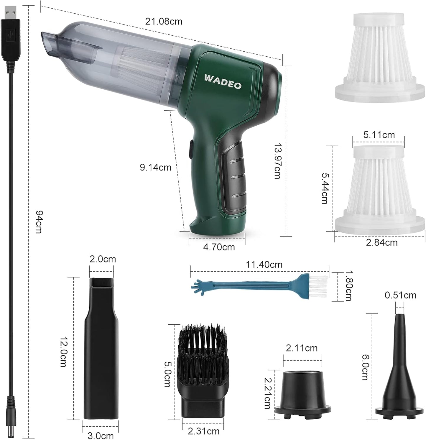 Aspirador Portátil 5 en 1 - Tifón™