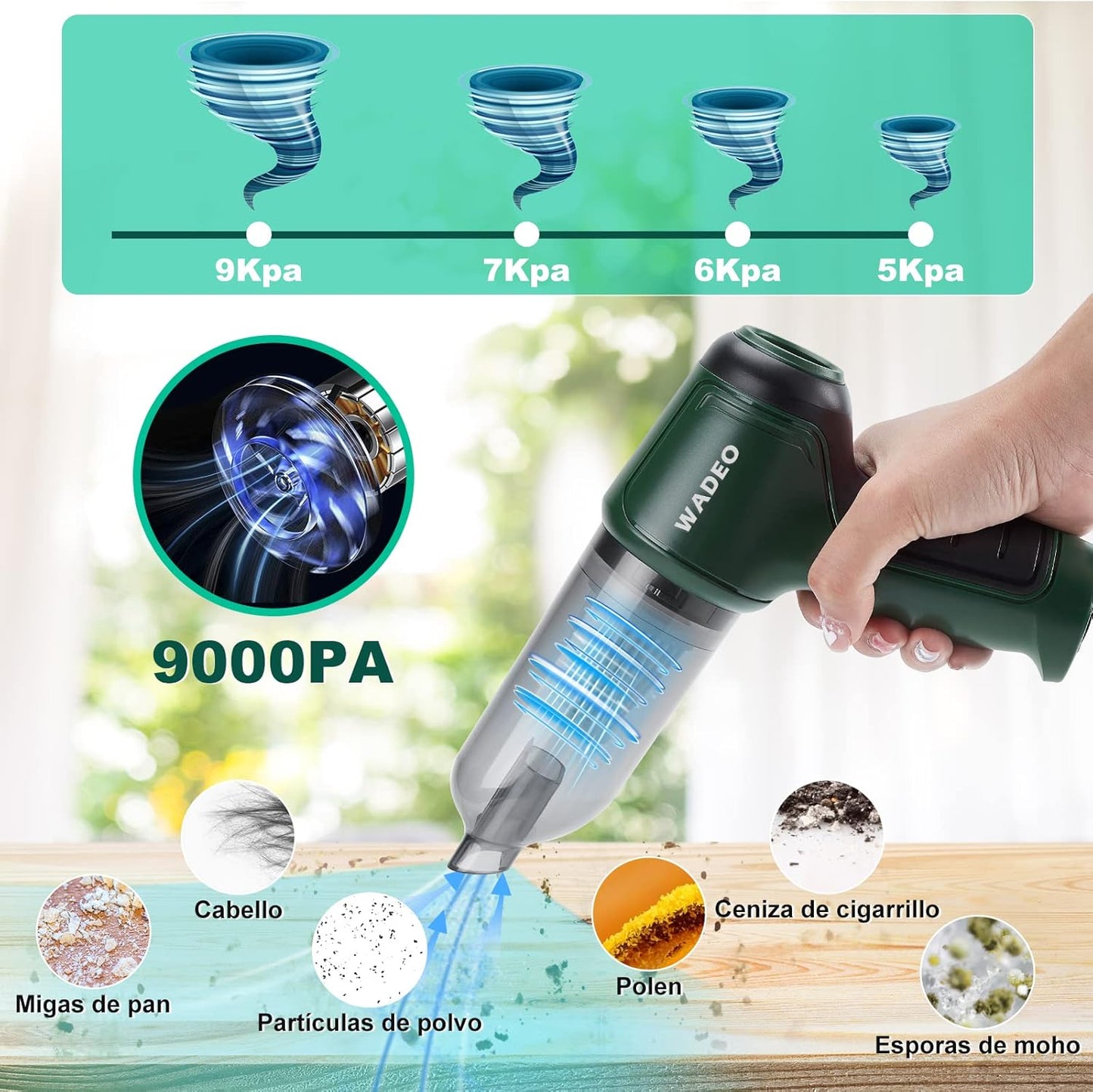 Aspirador Portátil 5 en 1 - Tifón™