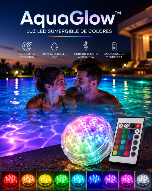 Luces led piscina - AquaGlow™