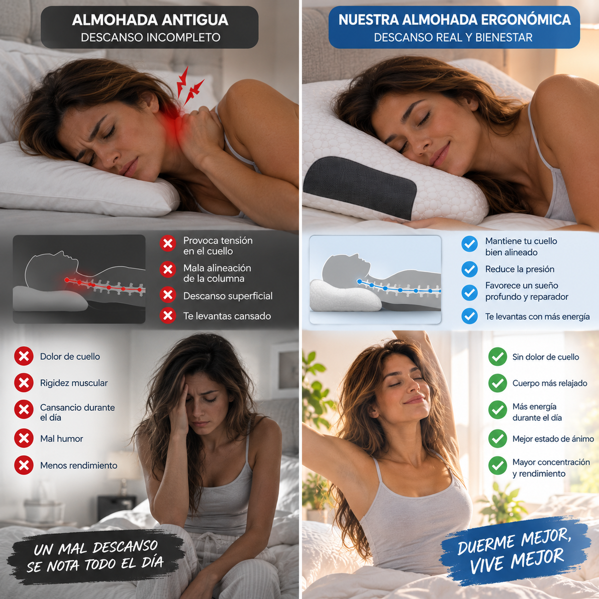 Almohada cervical - Nuvia™