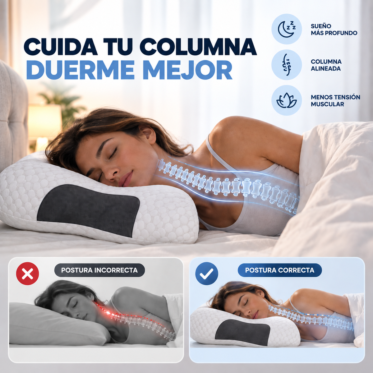 Almohada cervical - Nuvia™
