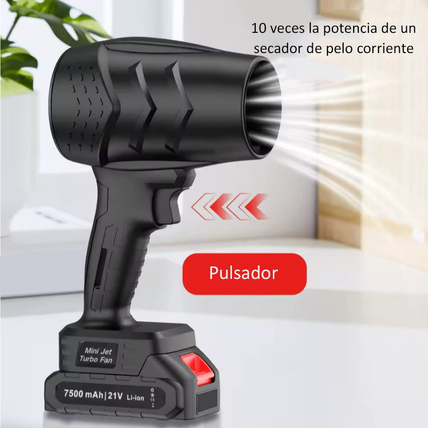 Soplador Potente + dos baterías - TurboJet™