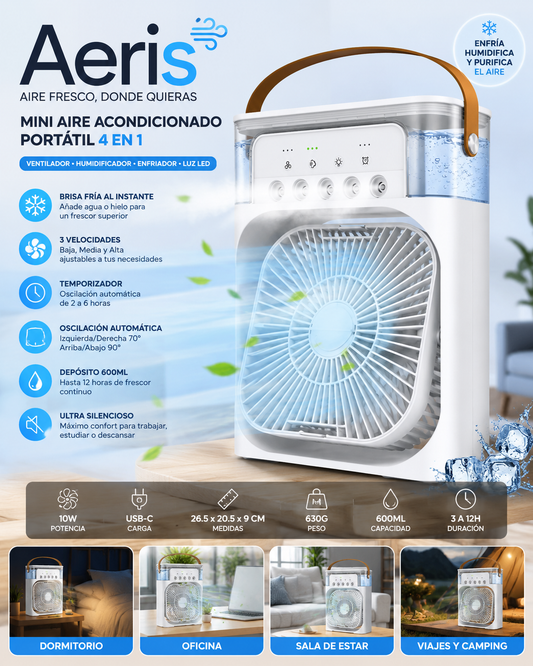 Ventilador humidificador - Aeris™