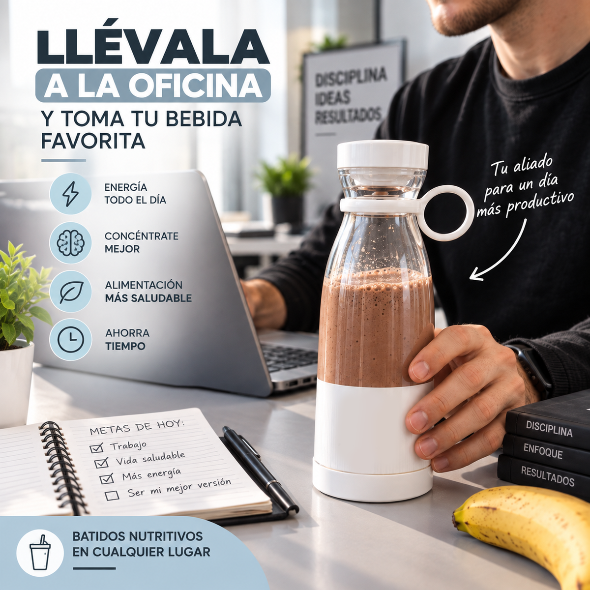 Mini licuadora portátil - LicuaGo™