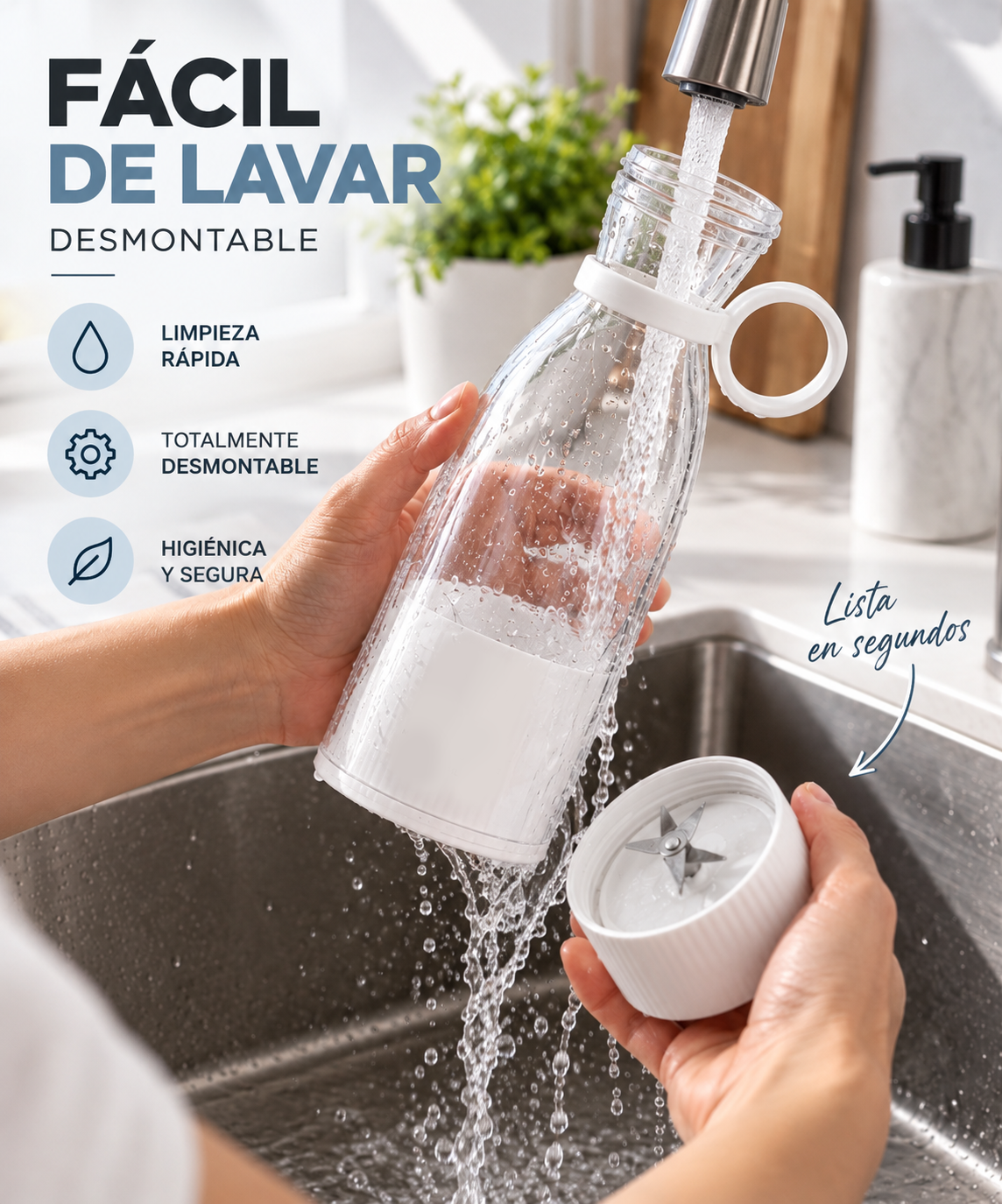 Mini licuadora portátil - LicuaGo™