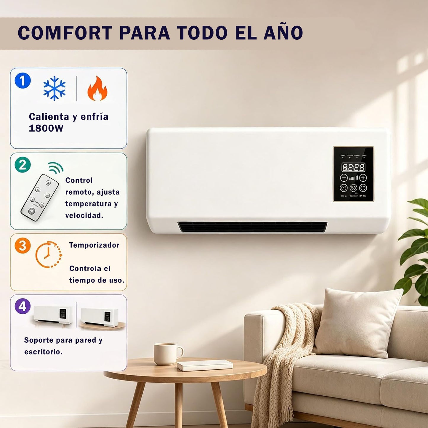 Mini Aire portátil 2 en 1 - Aero™