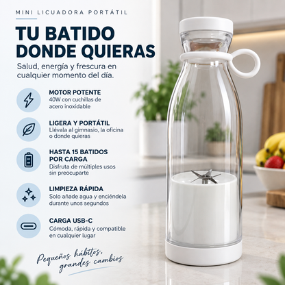 Mini licuadora portátil - LicuaGo™